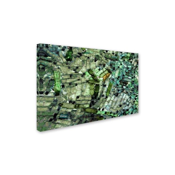 Gilbert Claes 'Earth' Canvas Art,12x19